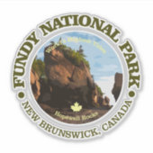 Fundy NP Aufkleber (Vorderseite)