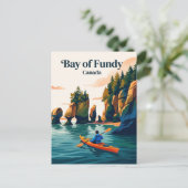 Fundybucht, Kanada Postkarte (Stehend Vorderseite)