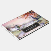 Funeral Arched Bridge New England Landscape Gästebuch (Ecke)