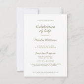 Funeral for Loved One Woman on Pink Garland (Rückseite)