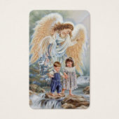 Funeral Guardian Angels Gebet Sympathie Karten (Vorderseite)