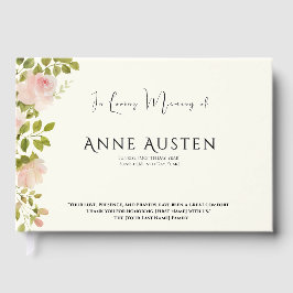 Funeral Guest Book Gästebuch