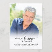 Funeral Order of Service In Loving Memory Programm (Vorderseite)