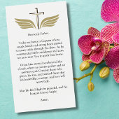 Funeral Photo Prayer for Pilot Modern Aviation