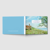 Funeral Poppy Field Landscape Watercolor Gästebuch (Voll)