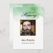 Funeral Prayer Card Template (Vorne/Hinten)
