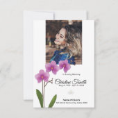 Funeral Prayer Card template  (Vorderseite)