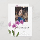 Funeral Prayer Card template (Vorne/Hinten)