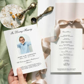 Funeral Program Photo Celebration of Life Service Programm