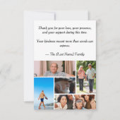 Funeral Thank You Card Dankeskarte (Vorderseite)