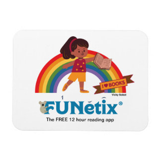 FUNetix 12-Stunden-Lesesprache Rainbow-Magnet Magnet