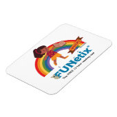 FUNetix 12-Stunden-Lesesprache Rainbow-Magnet Magnet (Linke Seite)
