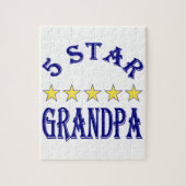 Fünf (5) Sterne Opa Puzzle (Vertikal)