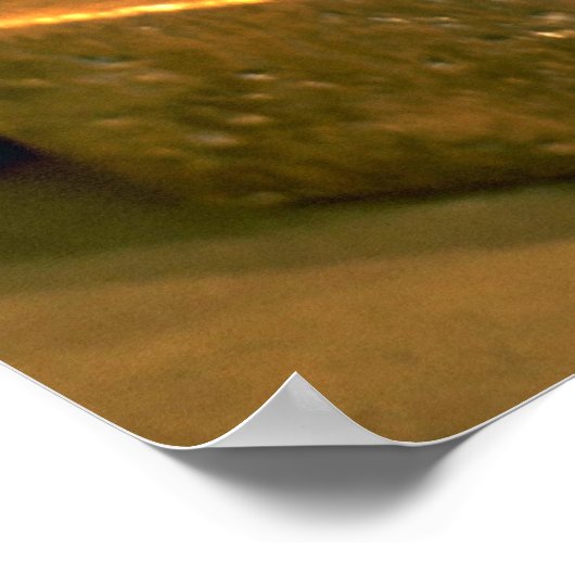 Fünf 90 Pfund Goldziegel Poster (Ecke)