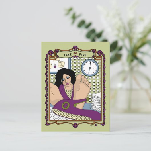 Fünf_A_ Postkarte (Stehend Vorderseite)