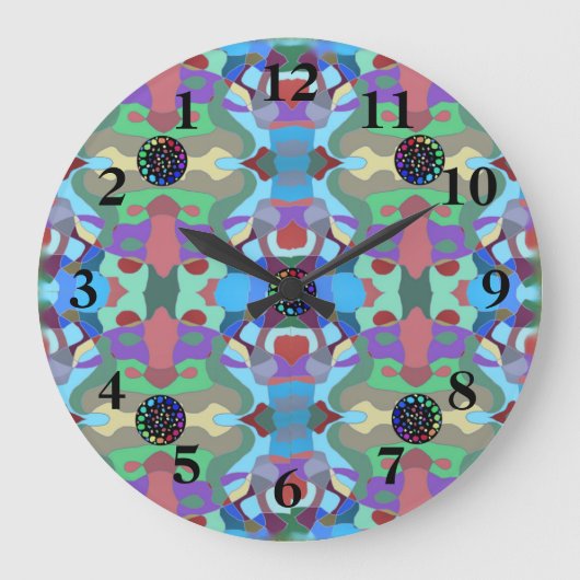 Fünf Abstrakte: Zurück zur Uhr (Vorderseite)