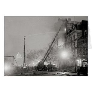 Fünf Alarmfeuer bei Nacht, 1925