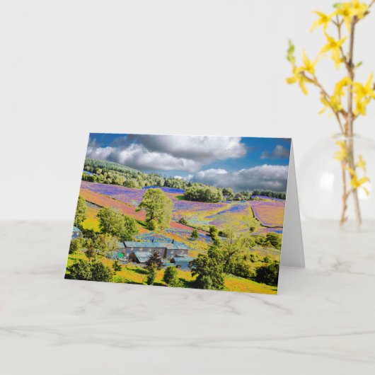 Fünf Ashes Karte (Gelbe Blume)