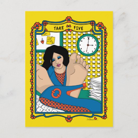 Fünf_B_ Postkarte (Vorderseite)