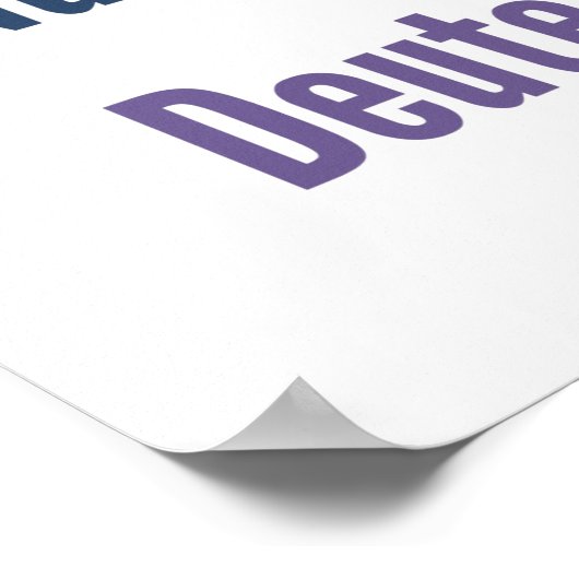 Fünf Bücher des hebräischen Tora-Englischen in Rai Poster (Ecke)