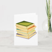 Fünf Buchstapel Karte (Vorderseite)