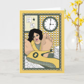 Fünf_C_Gruß nehmen Karte (Gelbe Blume)