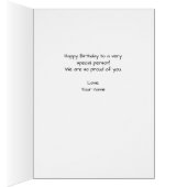 Fünf CAT-Foto Geburtstagskollektion Geburtstagskar (Innen (Rechts))