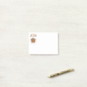 Fünf Cellos Post-it Klebezettel (Auf Schreibtisch)