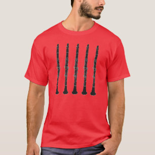 Fünf Clarinets Rotes Shirt