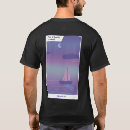 Fünf der Schwerter umgekehrt Tarot-Inspirierte Kun T-Shirt