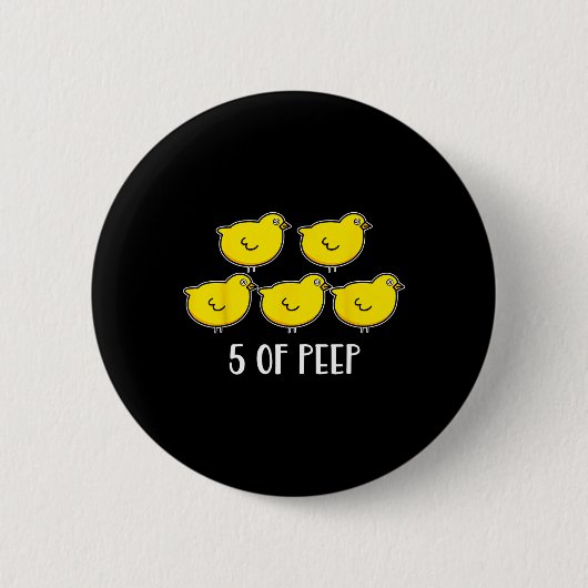 Fünf der Therapeuten für Peep Fun Button (Vorderseite)