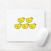 Fünf der Therapeuten für Peep Fun Mousepad (Mit Mouse)