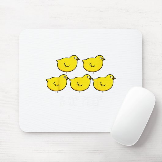 Fünf der Therapeuten für Peep Fun Mousepad (Mit Mouse)