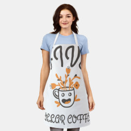 Fünf Dollar Kaffee Schürze