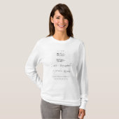 Fünf echte Autogramme von William Shakespeare T-Shirt (Vorne ganz)