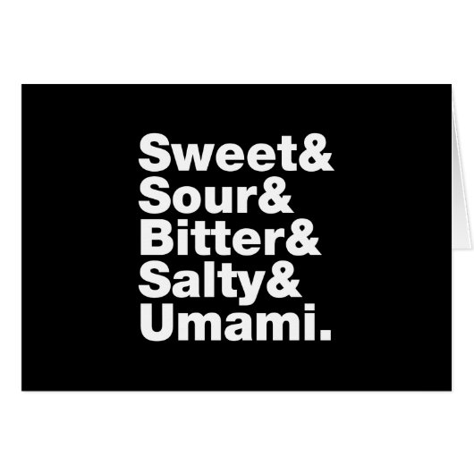 Fünf einfache Geschmacksgutscheine (Vorderseite (Horizontal))