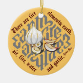 Fünf Elemente Keramikornament (Vorne)