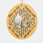 Fünf Elemente Keramikornament (Links)