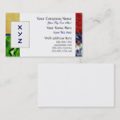 Fünf Elemente Visitenkarte (Vorne/Hinten)