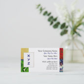 Fünf Elemente Visitenkarte (Stehend Vorderseite)