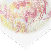 Fünf Elemente Wasserfarbe Mandala Tischläufer (Ecke)