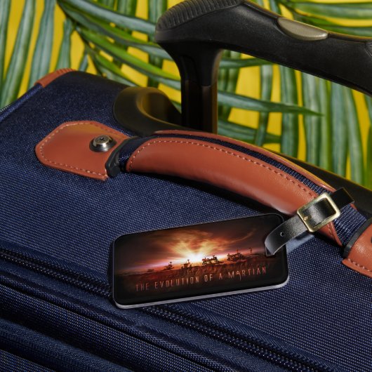 Fünf erfolgreiche Mars Rovers Gepäckanhänger (Vorderseite Insitu 3)