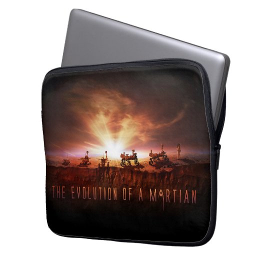 Fünf erfolgreiche Mars Rovers Laptopschutzhülle (Vorderseite Links)