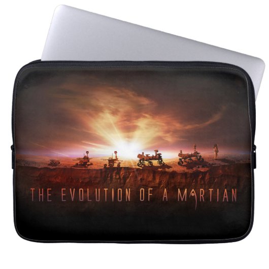 Fünf erfolgreiche Mars Rovers Laptopschutzhülle (Vorderseite)