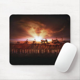 Fünf erfolgreiche Mars Rovers Mousepad