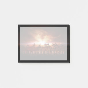 Fünf erfolgreiche Mars Rovers Post-it Klebezettel