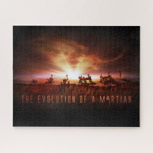 Fünf erfolgreiche Mars Rovers Puzzle