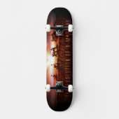 Fünf erfolgreiche Mars Rovers Skateboard (Vorderseite)
