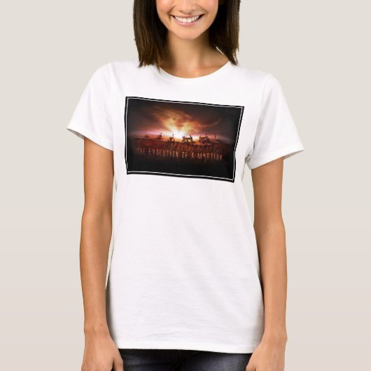 Fünf erfolgreiche Mars Rovers T-Shirt (Vorderseite)