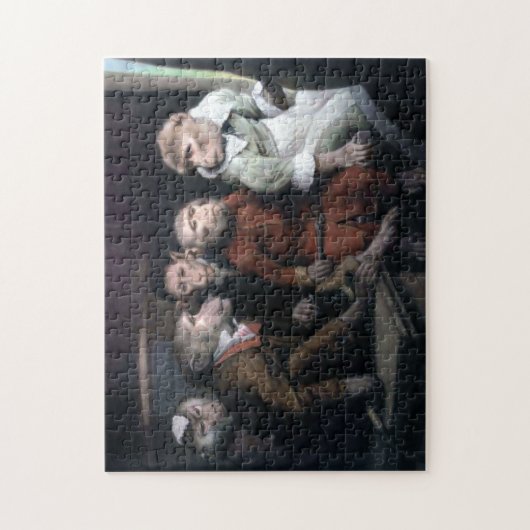 Fünf extravagante Affen Puzzle (Vertikal)